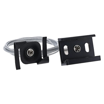 Systeemplafond Pendelset 2m Zwart | Voor 3-Fase Rail