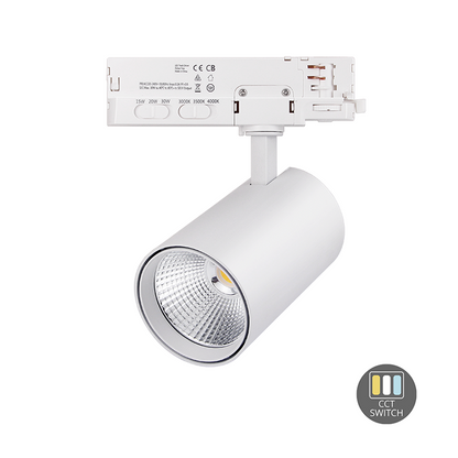 3-PHASE PRO RAILSPOT DICO 10W-20W-30W SCHWARZ-WEISS DIMMBAR CCT ​​SWITCH MDRLED® PROMOTION