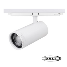 MDRLED® DALI 3-Fase Railspot Zoomable – Watt & CCT Switch – Zwart/Wit