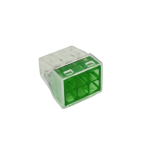 Uniwersalny zacisk spawalniczy 6-drożny 0,2-4,0 mm² 20 A, 450 V, 100 sztuk – MDRLED®