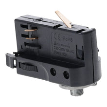 Pendel Adapter 3-Fase Rail Zwart – 7 cm | Inclusief Schroeven