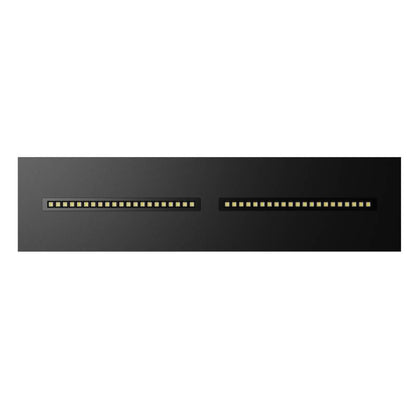 LED LOUVRE PANEEL | KASTRA | 120X30CM | 36W | CCT-SWITCH | ZWART