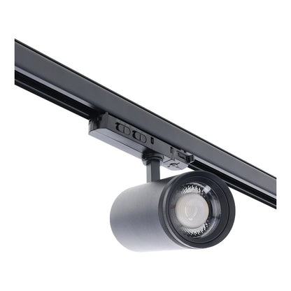 MDRLED® Zoomable 3-Fase Railspot 20W / 25W / 30W  Zwart  CCT Switch  15°–55°