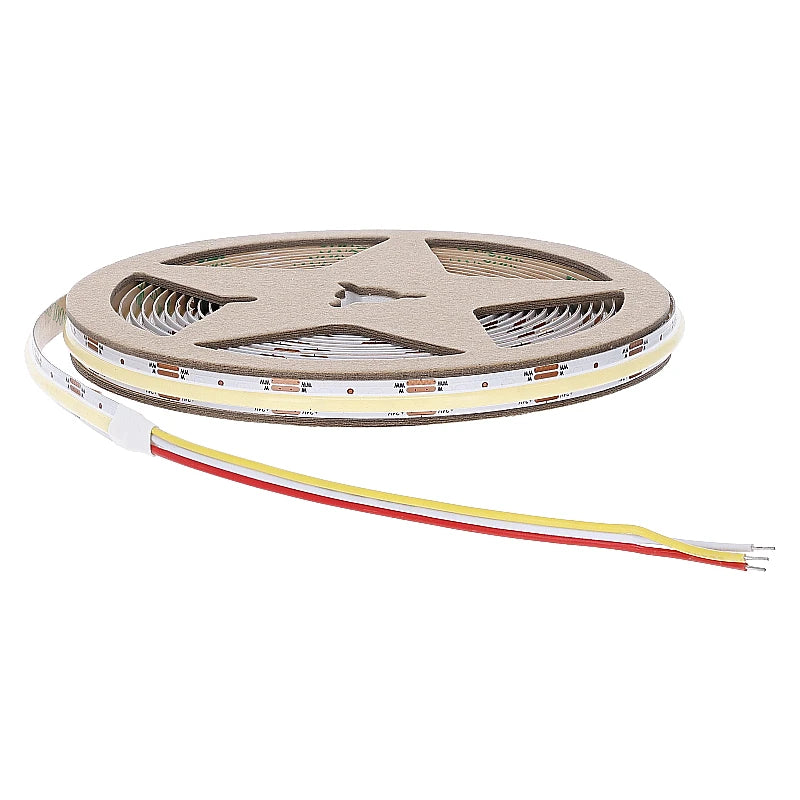 COB LED Strip 24V 5M – Puntloos Licht 2700K–6500K CCT