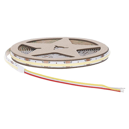 COB LED Strip 24V IP65 10M – Puntloze CCT Verlichting