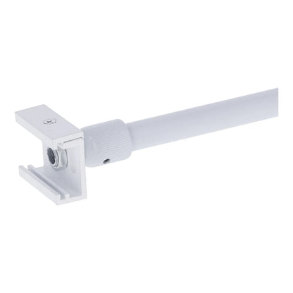 Spanningsrail Ophangsysteem Wit – Draadstang 50–100cm – 3-Fase – 2 Stuks