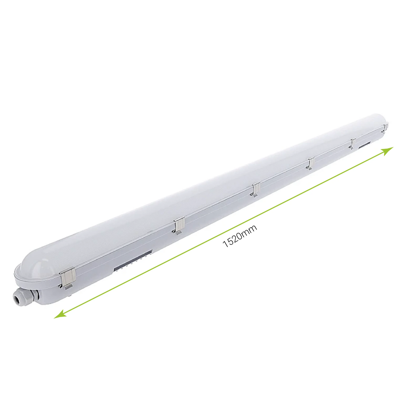 LED Batten  MDRLED® 35–60W  150 cm  Philips Driver  CCT-Switch  IP65