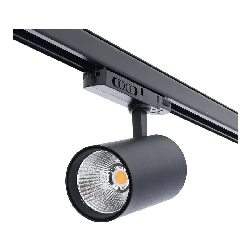 3-Fase Railspot Food | Zwart | 10W–30W | 1800K/3200K | Dimbaar | MDRLED®