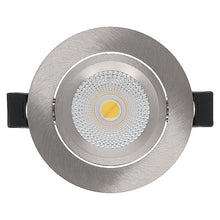 LED Inbouwspot  Luna  6W  Dimbaar  Zilver  CCT-Switch  IP65