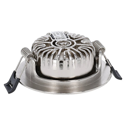 LED Inbouwspot  Luna  6W  Dimbaar  Zilver  CCT-Switch  IP65