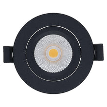 LED INBOUWSPOT  Luna  6W  DIM  ZWART  CCT-SWITCH