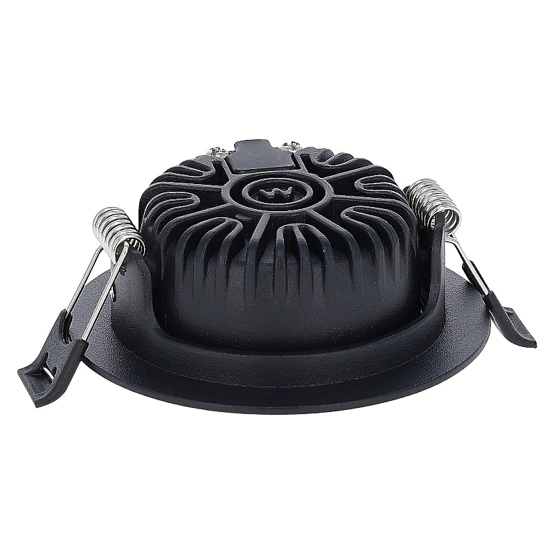 LED INBOUWSPOT  Luna  6W  DIM  ZWART  CCT-SWITCH