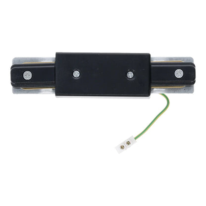 1-fase Rail I-Connector Middenvoeding – Zwart – Voor 1-fase Railsystemen