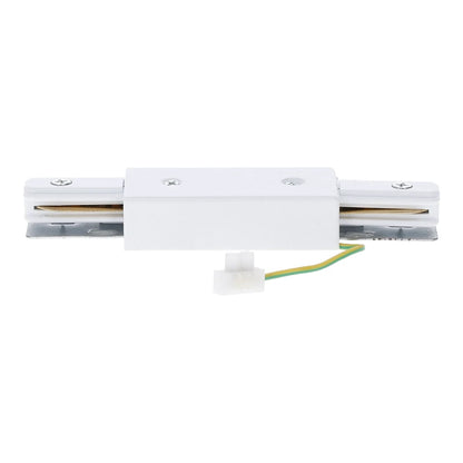 1-fase Rail I-Connector Middenvoeding – Wit – Voor 1-fase Railsystemen