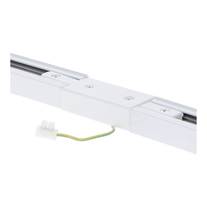 1-fase Rail I-Connector Middenvoeding – Wit – Voor 1-fase Railsystemen