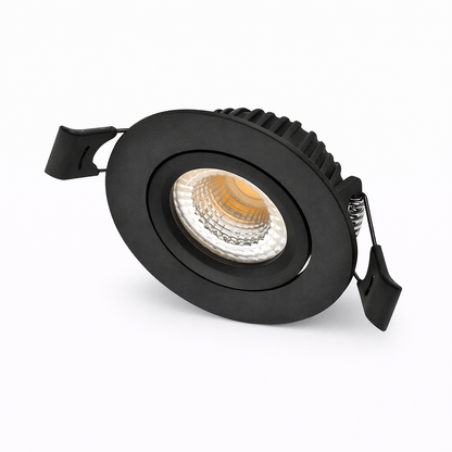Inbouwspot 5W Zwart IP65 CCT Ø55 MDRLED