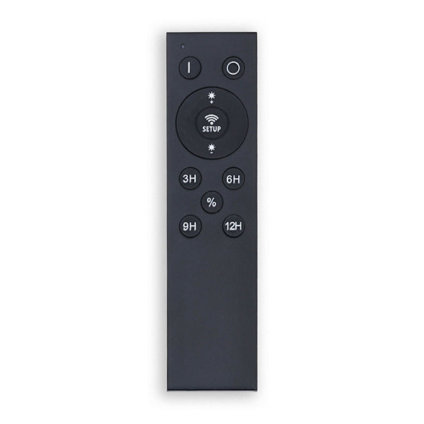 LED Inbouwspots Zwart Set 6 Stuks IP65 – 3W 2700K – Met Afstandsbediening – MDRLED