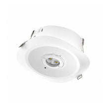 MDRLED® LED Noodverlichting Inbouwspot 6W | 3 Uur | Zwart/Wit