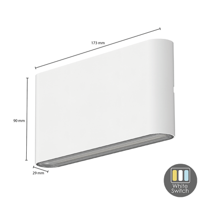 Wandlamp 10W CCT: Duurzaamheid in Krachtig Wit Licht MDRLED®