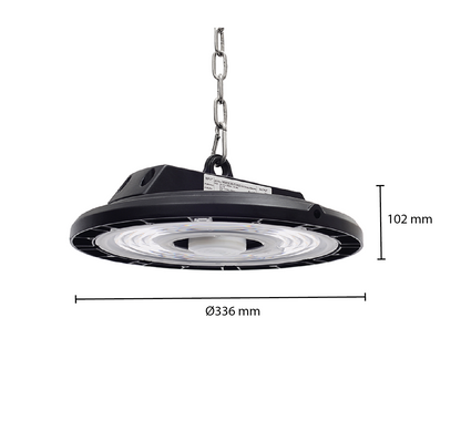 LED-Hallenstrahler Himalia 200 Watt dimmbar mit Sensor 4000K MDRLED® 