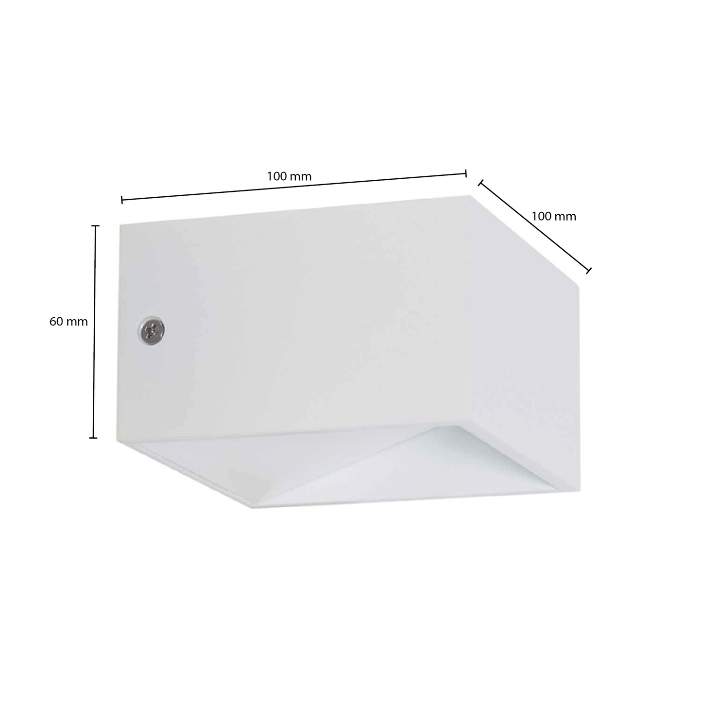 Wandleuchte Alice Weiß 6W Dimmbar MDRLED®