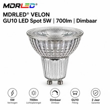 MDRLED® GU10 LED Spot 5W | 700lm | Dimbaar