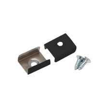 MONTAGEKLIPPE „Z“ SLIM 10MM + EINBAUKLEMME SLIM 10MM SCHWARZ – 20 STÜCK MDRLED®