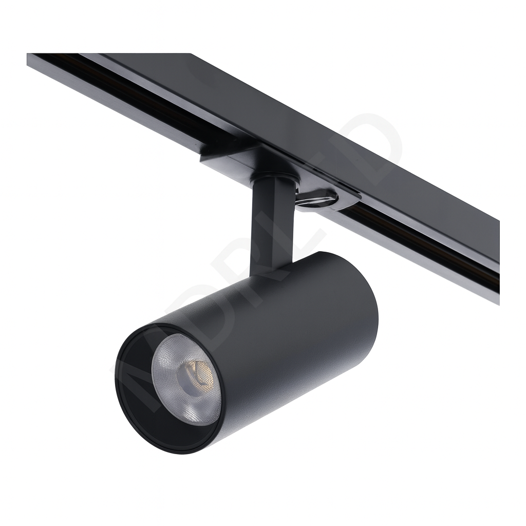 1-fase Railspot Zwart  10W  Dimbaar  CCT-schakelaar  >90Ra | MDRLED®