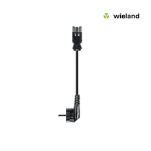Wieland GST18I3 Netsnoer 1,5 MM² 2 meter zwart MDRLED®