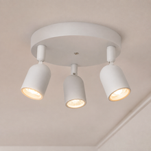 MDRLED® Plafondarmatuur 3x GU10 Wit | Kantelbare Opbouwspot
