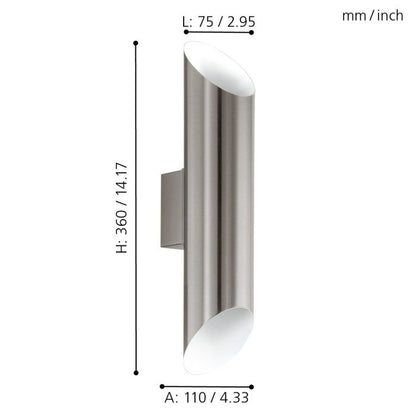 AGOLADA Wandleuchte – Energieeffiziente LED-Beleuchtung 3000K Restposten MDRLED®