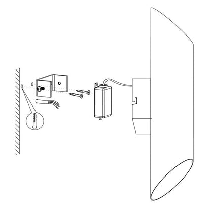 AGOLADA Wandleuchte – Energieeffiziente LED-Beleuchtung 3000K Restposten MDRLED®