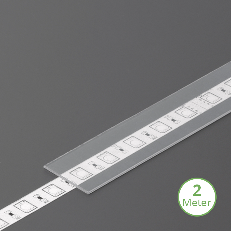 Cover Schuif 2m Transparant | Voor 12 mm LED-Strips