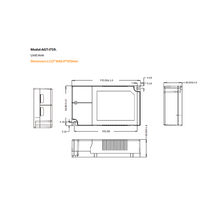 0-10V | AGT | DIM | LED DRIVER | 28-40W SWITCHABLE | 3 LEVEL 800-900-1000mA