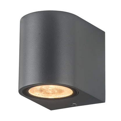 WANDARMATUUR  1xGU10 FITTING GRIJS. MDRLED®