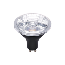 LED AR70 GU10 Spot 6W Zwart met Dim-to-Warm 45°  MDRLED®
