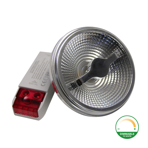 LED AR111 SPOT 12W ŚCIEMNIANY DO CIEPŁA MDRLED®