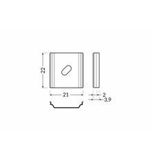 Bevestiging Clip “U5 CONE” MDR12 – 20 Stuks | MDRLED®
