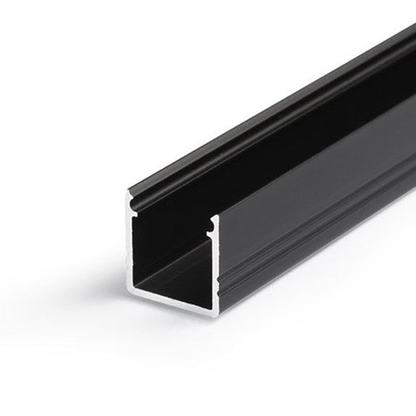 PROFIL SLIM 10MM SCHWARZ 2M MDRLED®