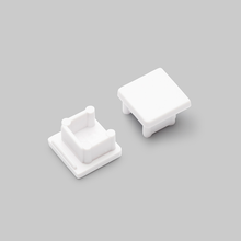ENDKAPPE OHNE KABELLOCH SLIM 10MM WEISS – 20 STÜCK MDRLED®