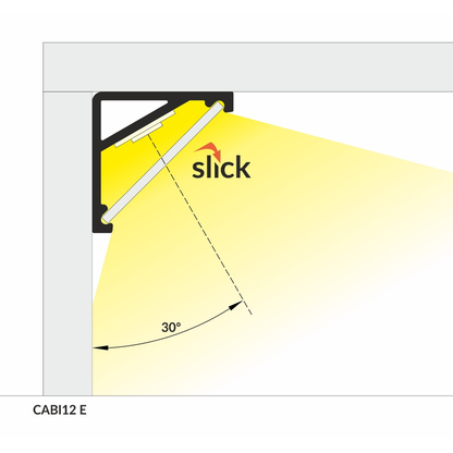 Aluminium-LED-Profil Sofia 12MM – 2 Meter | Passend für 8mm LED-Streifen | MDRLED®