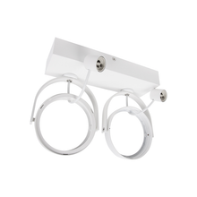 AR111 AUFBAULEUCHTE, weiß, 2xGU10-FASSUNG. MDRLED®