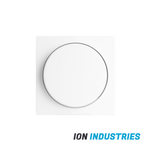 ION INDUSTRIES | Centraalplaat Dimmerknop Enkelvoudig t.b.v. Indicatielamp V1 /J1 Alpin Wit