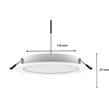 Downlight Ø110 - 9W 4000K van MDRLED® Actie