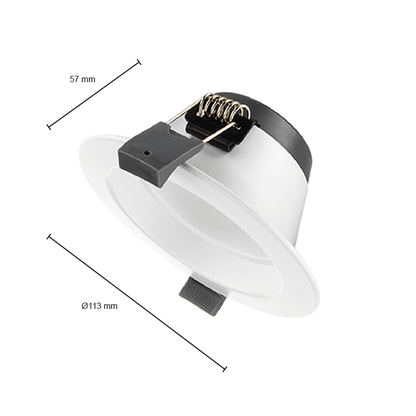 LED DOWNLIGHT  Ginevra CCT-SWITCH  Ø92  9W