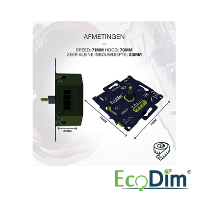 LED-DIMMER UNIVERSAL | 0-150W | Phasenabschaltung (RC)