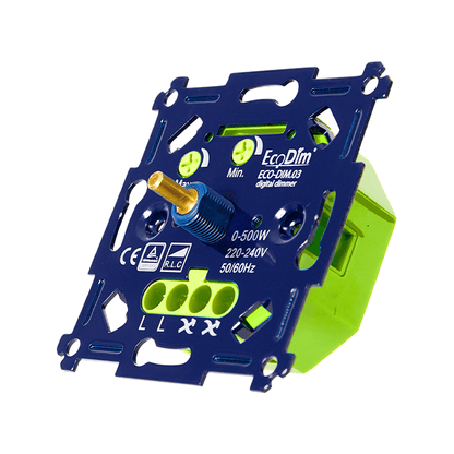 LED-Dimmer universal 0-500W Phasenanschnitt (RLC)ECO-DIM.03 MDRLED®