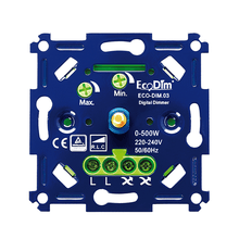 Led dimmer universeel 0-500W  Fase aan- en afsnijding (RLC)ECO-DIM.03 MDRLED®
