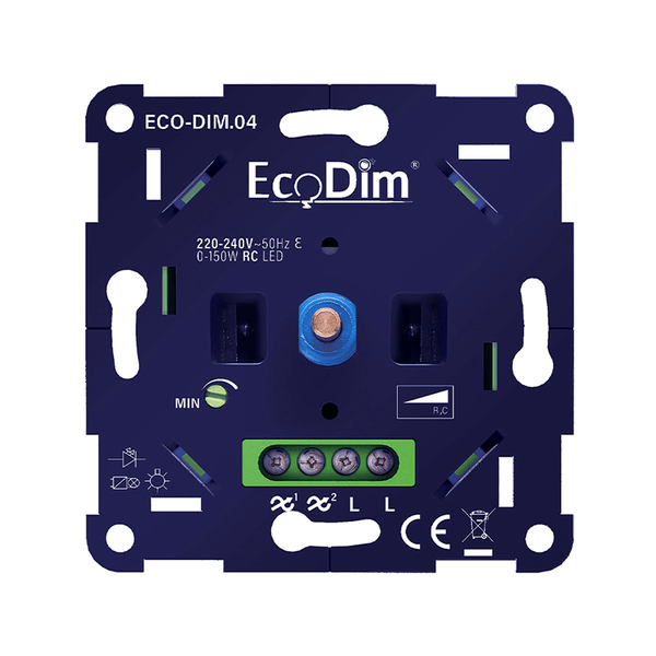 Ściemniacz LED uniwersalny 0-150W z odcięciem fazy (RC)ECO-DIM.04 MDRLED®