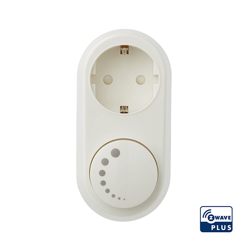 Z-WAVE LED-STECKDOSENDIMMER 0-100W TRIM-OFF (RC) MDRLED®